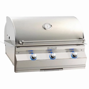 Fire Magic Aurora 30" Built-In Gas Grill with Analog Thermometer A540i compact BBQ grill for small spaces