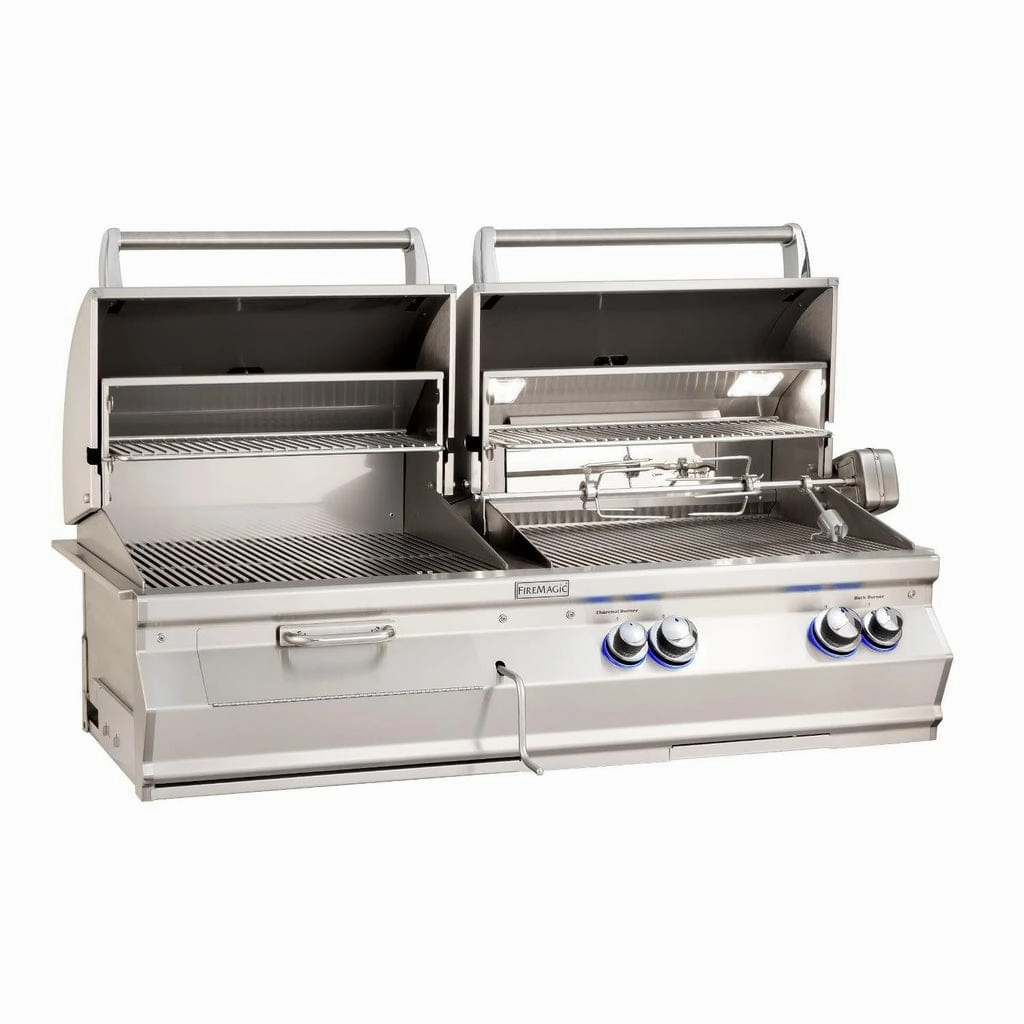 Fire Magic Aurora 46" Built-In Gas & Charcoal Combo Grill A830i