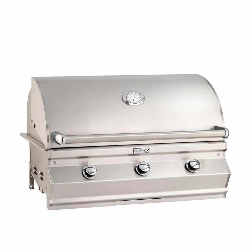 Fire Magic Choice 36" C650i Built-In Gas Grill with Analog Thermometer C650i-RT1 compact BBQ grill for small spaces