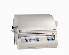 Fire Magic Echelon Diamond 30" Built-In Grill with Digital Thermometer E660i large capacity charcoal BBQ grills