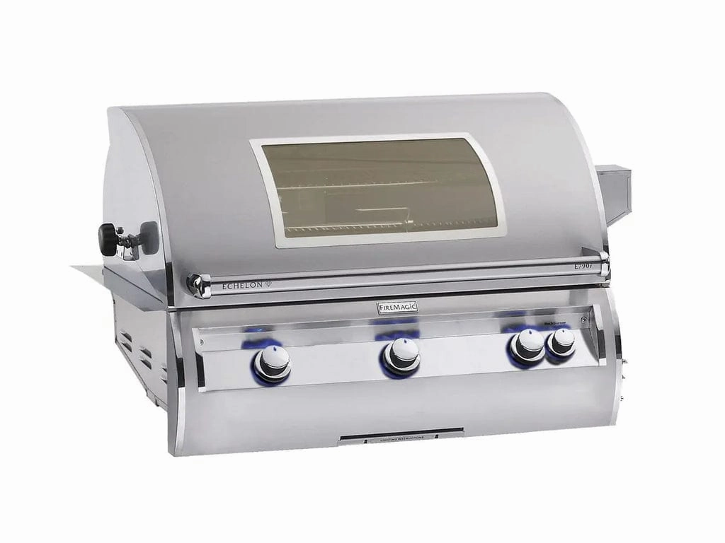 Fire Magic Echelon Diamond 36" Built-In Grill with Analog Thermometer E790i