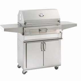 Fire Magic Stainless Steel 30" Portable Charcoal Grill 24-SC01C-61 professional outdoor BBQ grill set