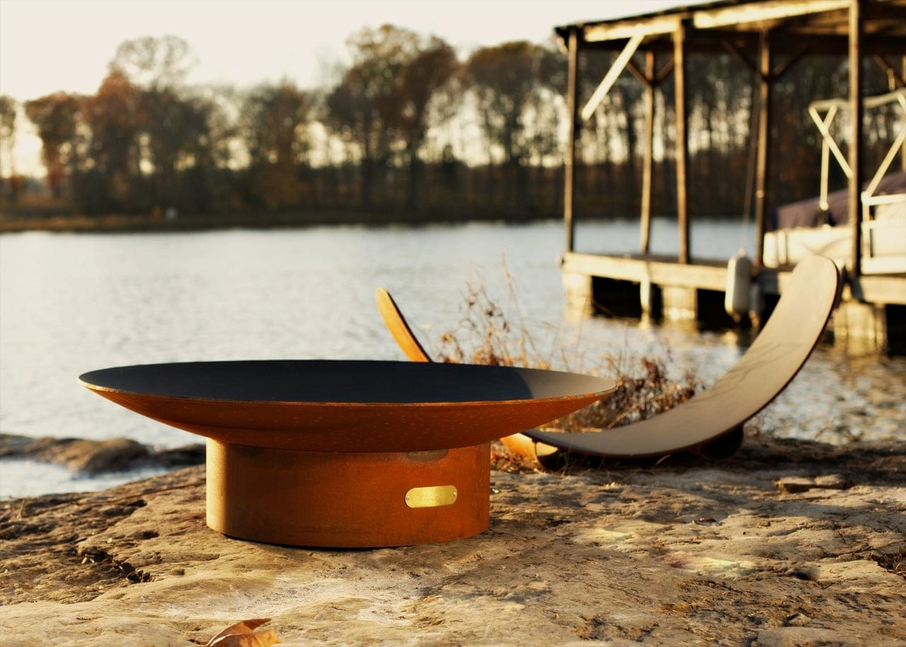 Fire Pit Art Asia 36-inch Electric AWEIS Fire Pit Asia 36"-PENTA18-125K BTU-AWEIS