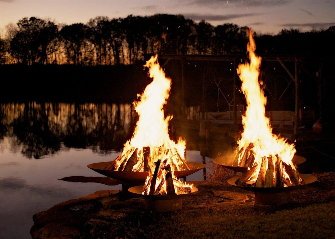 Fire Pit Art Asia 48-inch Electric AWEIS Fire Pit Asia 48"- PENTA24-200K BTU-AWEIS
