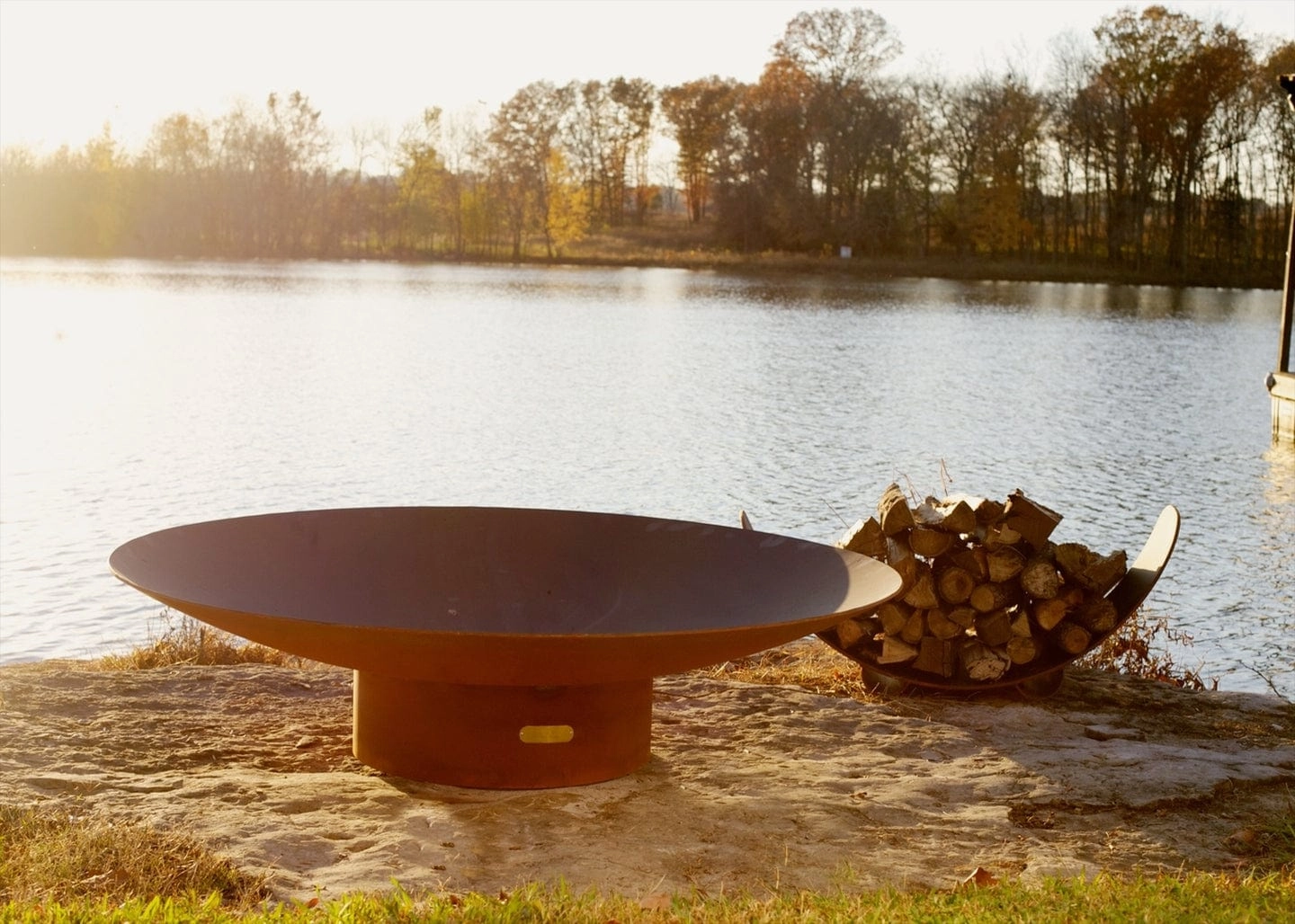 Fire Pit Art Asia 60-inch Electric AWEIS Fire Pit Asia 60"- PENTA36-300K BTU-AWEIS