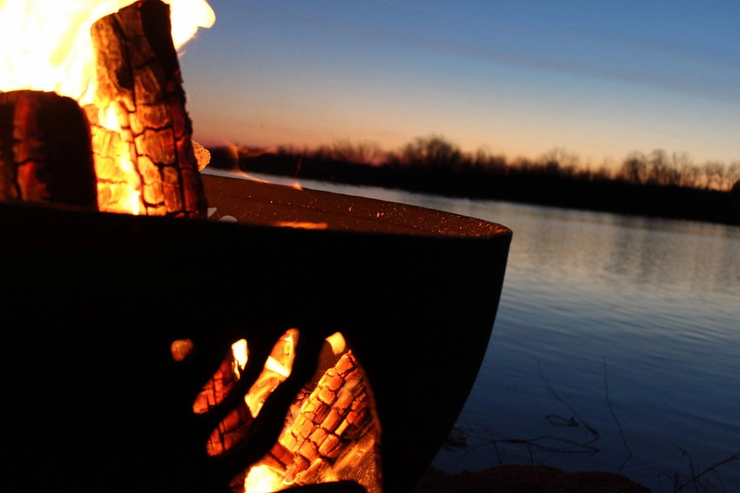 Fire Pit Art Beachcomber 36-inch Electric AWEIS Fire Pit Beachcomber - PENTA24-200K BTU-AWEIS