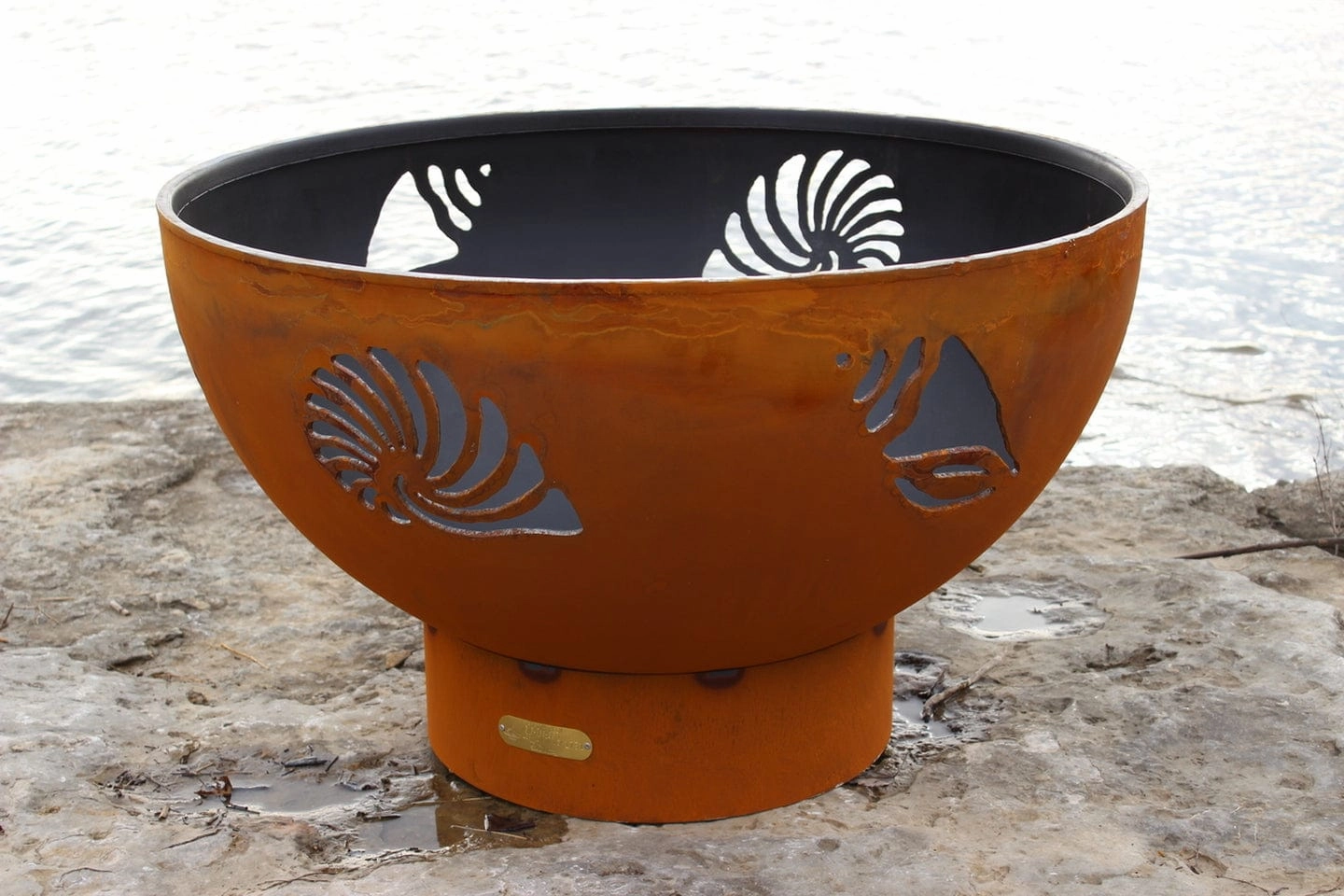 Fire Pit Art Beachcomber 36-inch Electric AWEIS Fire Pit Beachcomber - PENTA24-200K BTU-AWEIS
