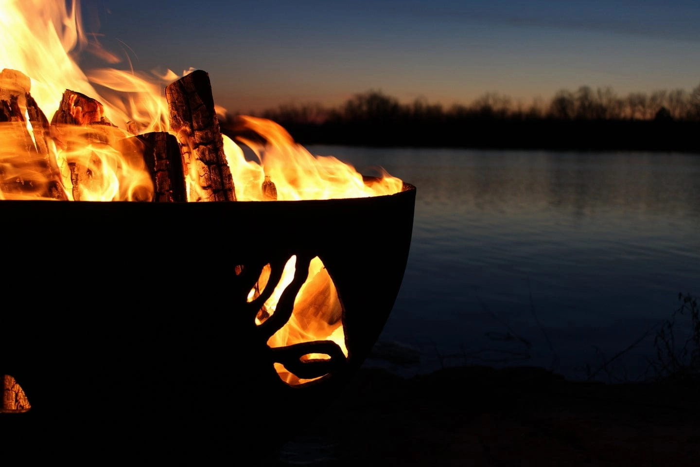 Fire Pit Art Beachcomber 36-inch Electric AWEIS Fire Pit Beachcomber - PENTA24-200K BTU-AWEIS