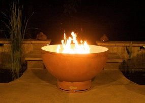 Fire Pit Art Crater 36-inch Match Lit Fire Pit - Crater-PENTA24-200K BTUportable outdoor fire pit with lid