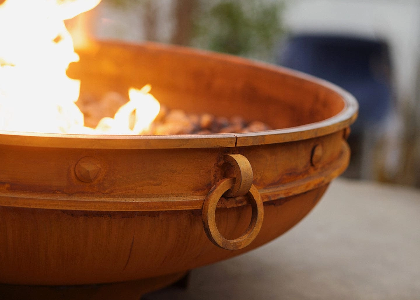 Fire Pit Art Emperor 37-inch Wood Burning Fire Pit - Emperor