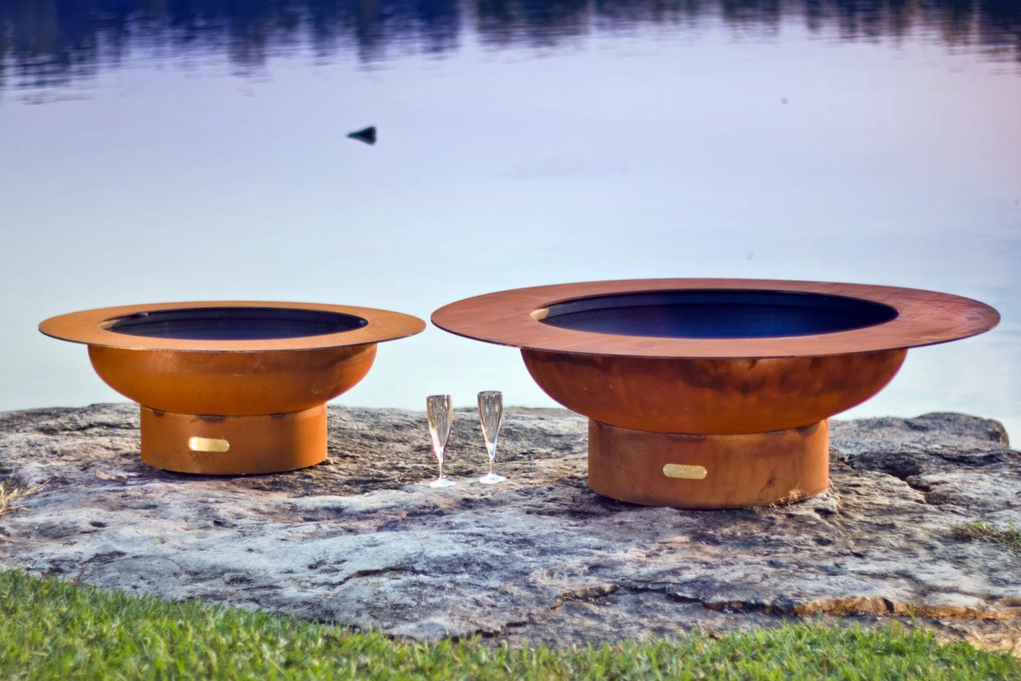 Fire Pit Art Magnum 54-inch Wood Burning Fire Pit - MAG