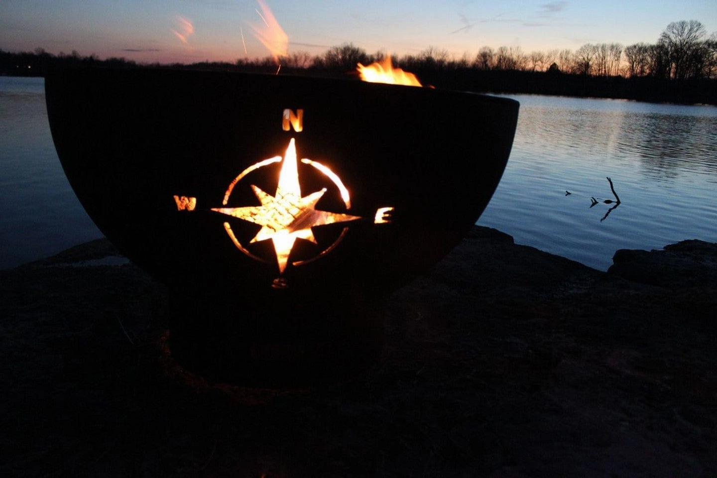 Fire Pit Art Navigator 36-inch Gas Fire Pit - NAV