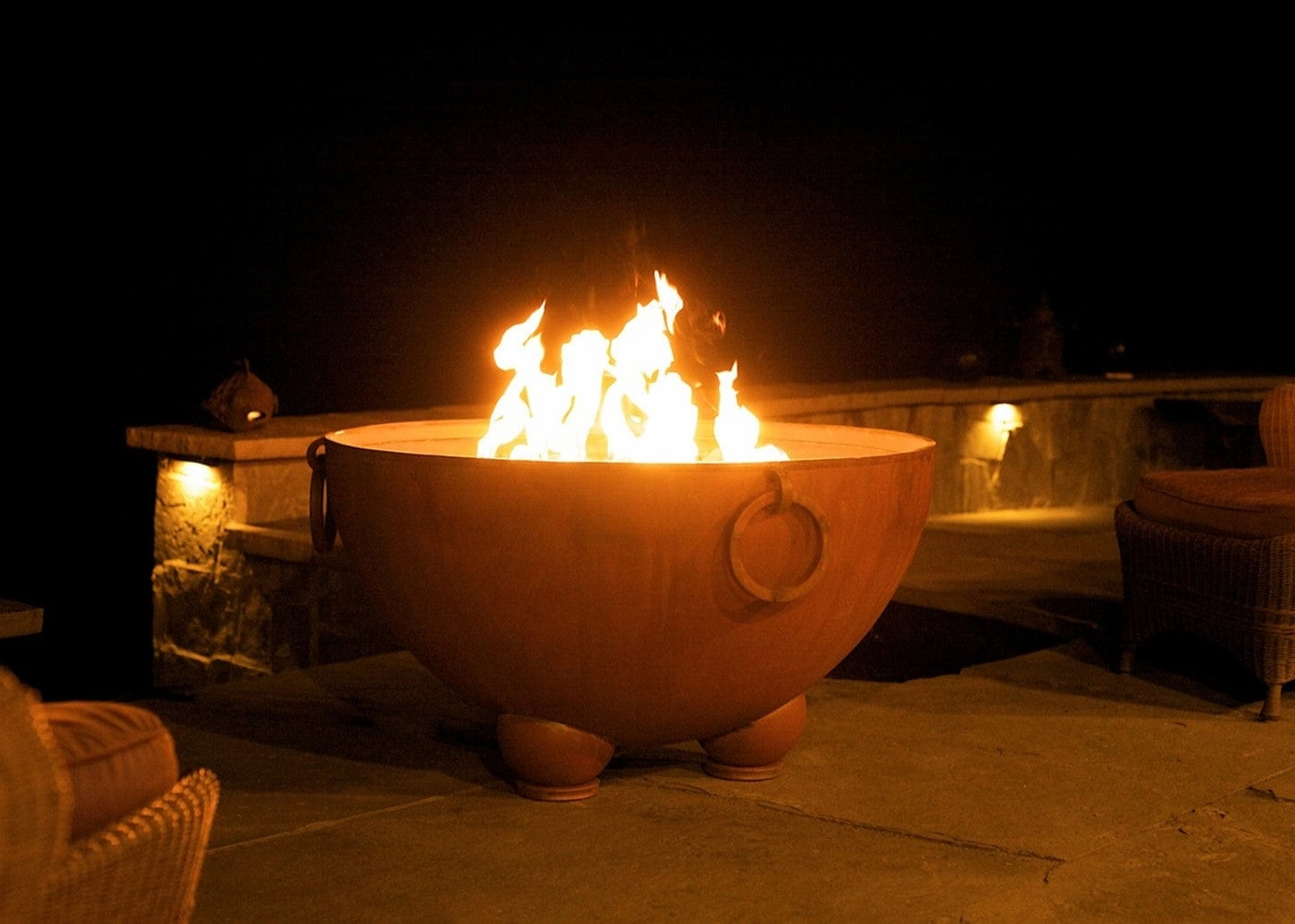 Fire Pit Art Nepal 41-inch Gas Fire Pit - NP