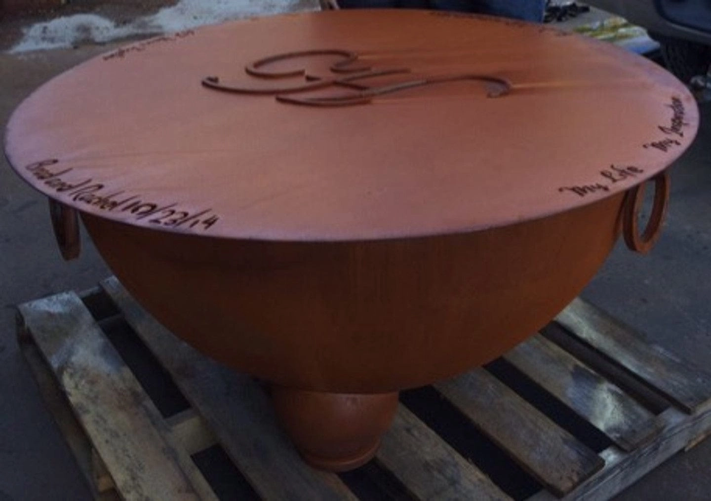Fire Pit Art Nepal 41-inch Gas Fire Pit - NP