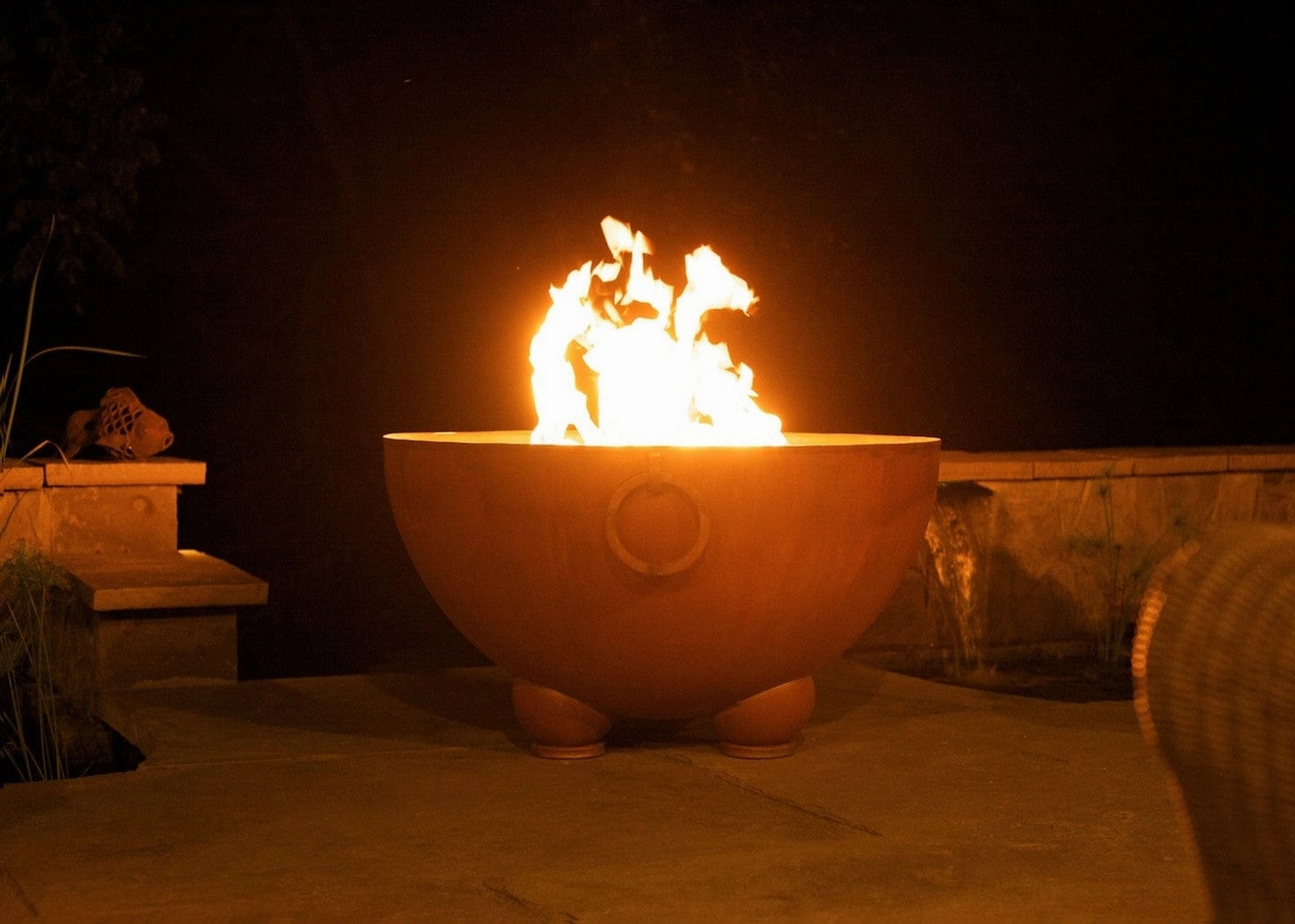 Fire Pit Art Nepal 41-inch Gas Fire Pit - NP