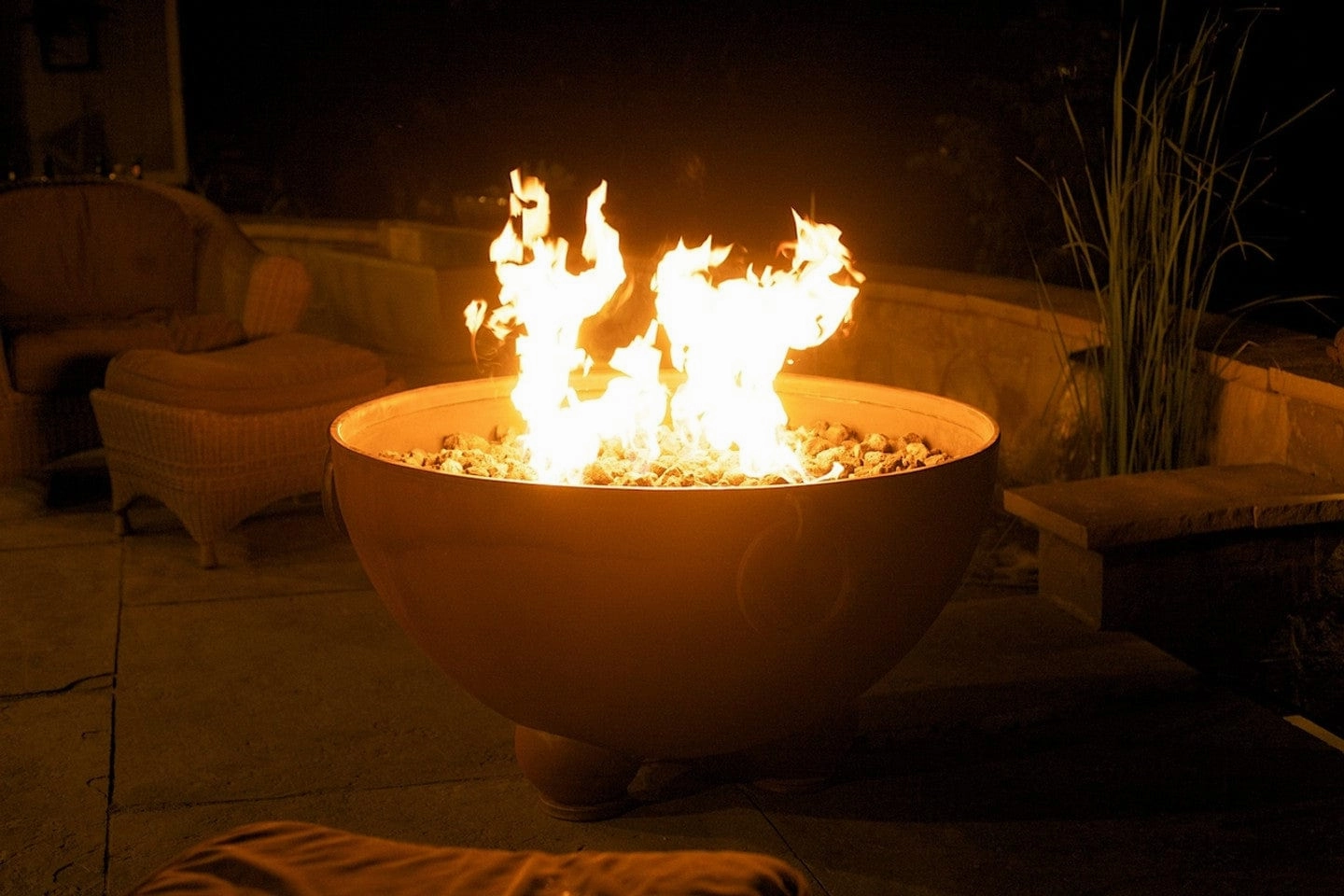 Fire Pit Art Nepal 41-inch Gas Fire Pit - NP