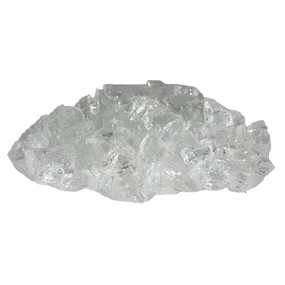 Firegear 10 Pound Crystal Broken Glass for Fire Pits GL-CRYSTAL-10Fireproof mat for under fire pit