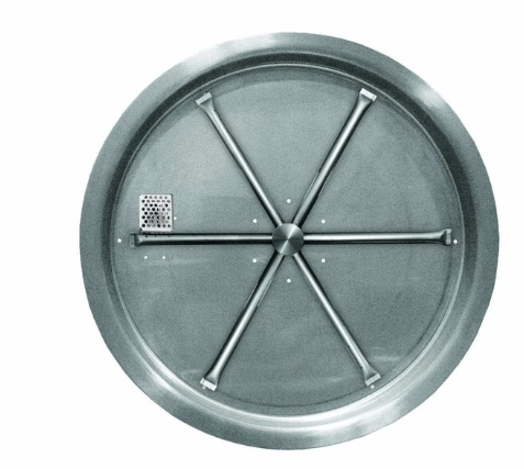 Firegear 25" Stainless Steel Round Pan Gas Fire Pit Insert FPB-25RBSTMSI-N