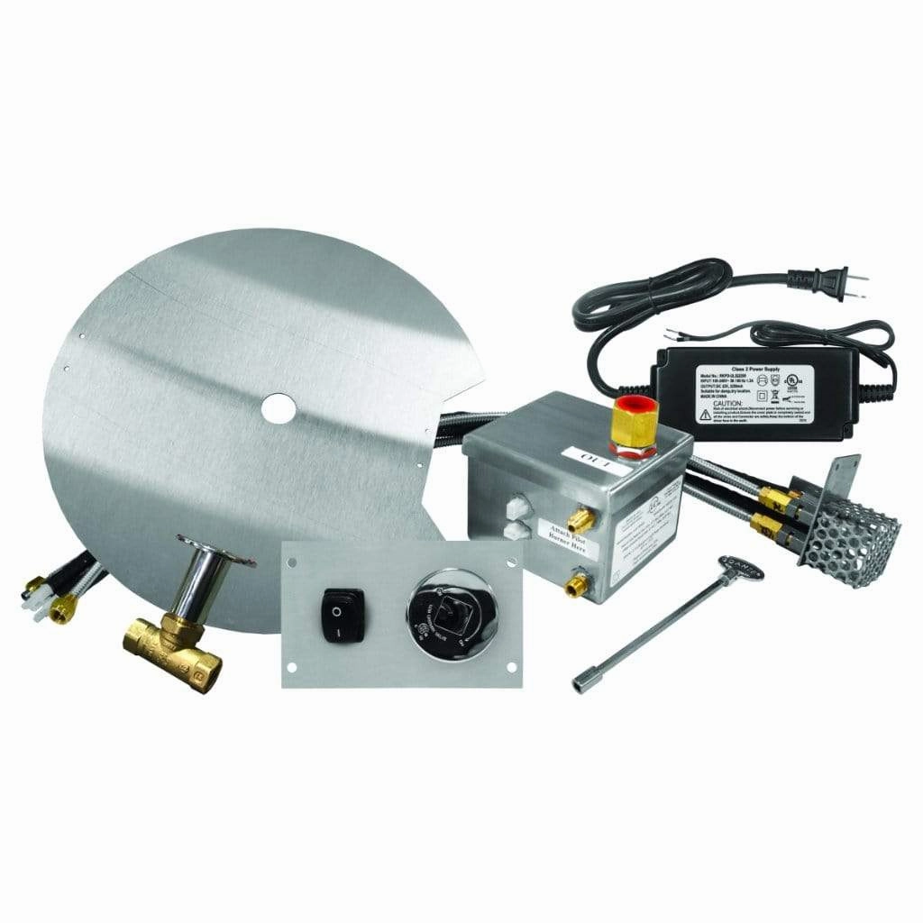 Firegear 29" Round Drop-In Pan Brass Burning Spur FPB-29RPSBR21AWS