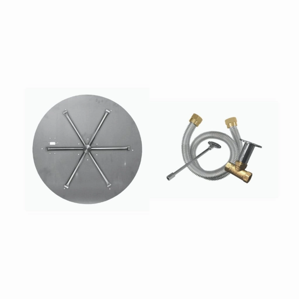 Firegear 39" Round Disc 36" Burning Spur FPB-39DBS36MT-Nportable outdoor fire pit with lid