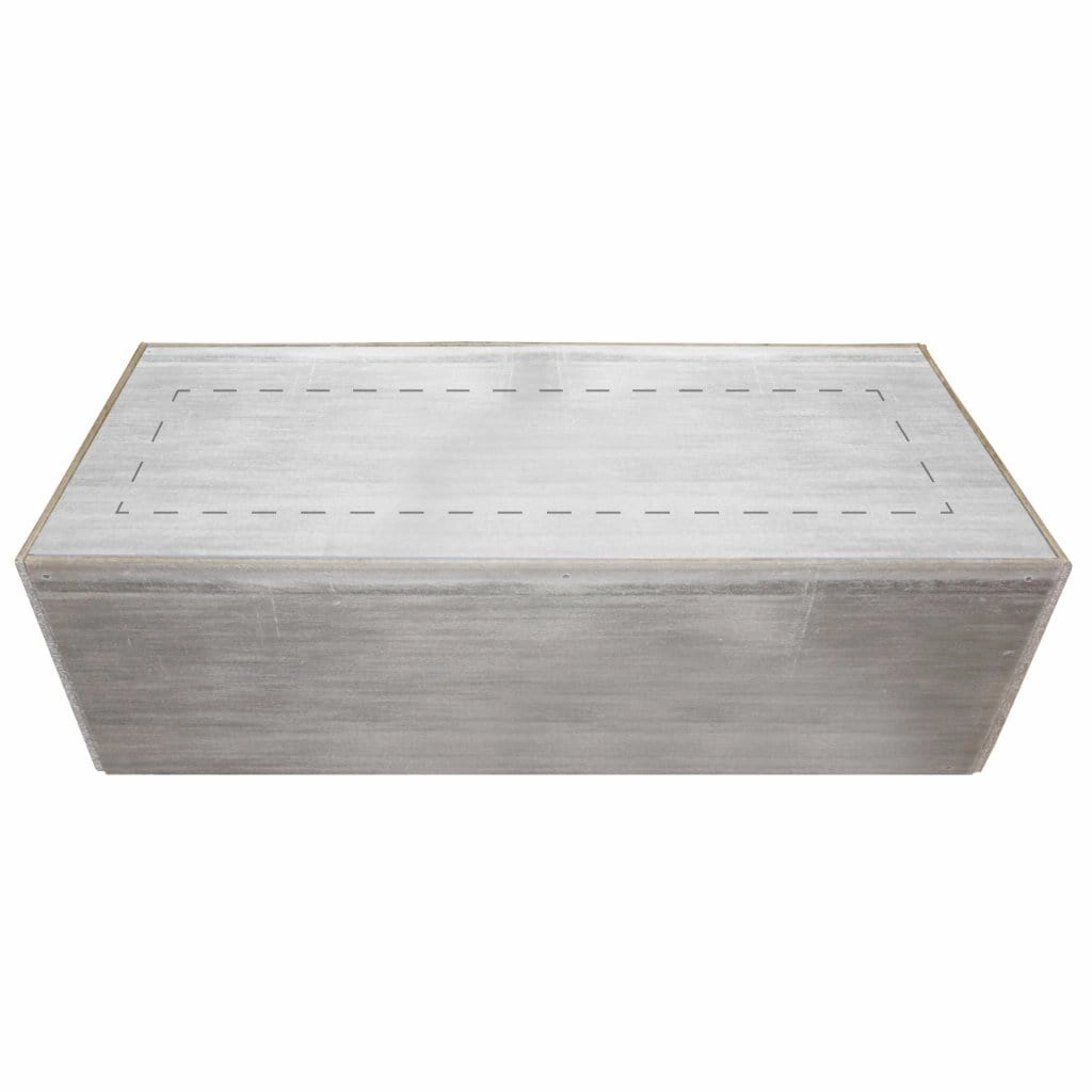 Firegear 42" Linear Fire Pit Enclosure RTF-L4224portable outdoor fire pit with lid