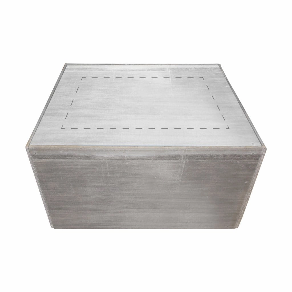 Firegear 42" Square Fire Pit Enclosure RTF-S42portable outdoor fire pit with lid