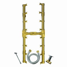 Firegear 60" Pro Series "H" Burner FG-PSBR-H60KFireproof mat for under fire pit