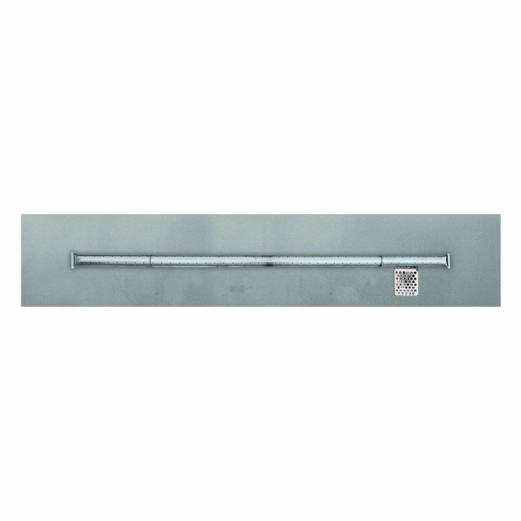 Firegear 72" Linear Stainless Steel Flat Pan T-Burner LOF-7208FTAWS