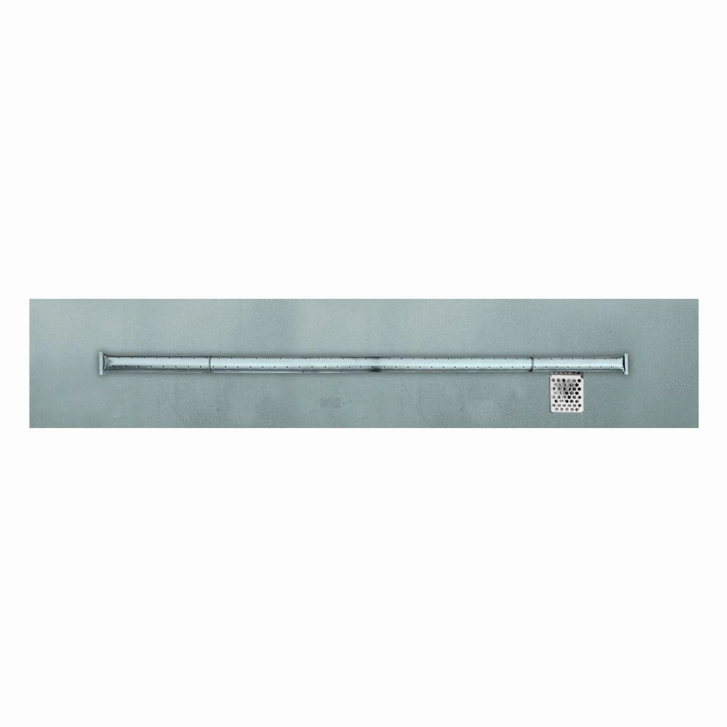 Firegear 84" Linear Stainless Steel Flat Pan T-Burner LOF-8408FTAWS