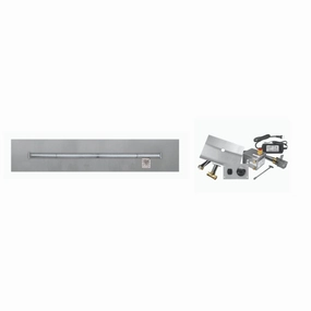 Firegear 84" Linear Stainless Steel Flat Pan T-Burner LOF-8408FTAWSportable outdoor fire pit with lid