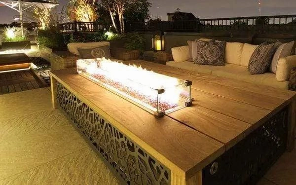 Firegear Line Of Fire 30" T Burner Fire Pit Insert LOF-30LTTMSI-N