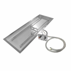 Firegear Line Of Fire 36" H Burner Fire Pit Insert LOF-36LHTMSI-Nportable outdoor fire pit with lid