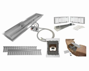 Firegear Line Of Fire 36" H Burner Patio Ready Fire Pit Kit LOF-36LHTMSIN-PK Firegear Line Of Fire 36" H Burner Patio Ready Fire Pit Kit LOF-36LHTMSIN-PKportable outdoor fire pit with lid