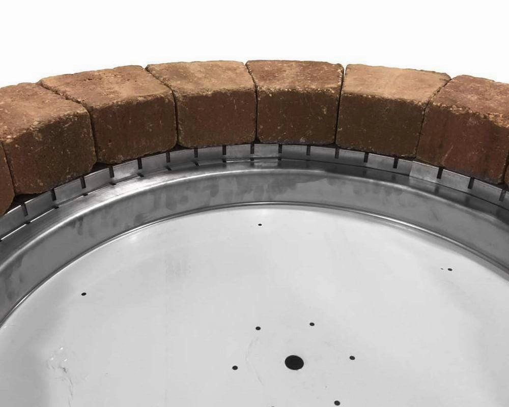 Firegear Line Of Fire 36" H Burner Patio Ready Fire Pit Kit LOF-36LHTMSIN-PK