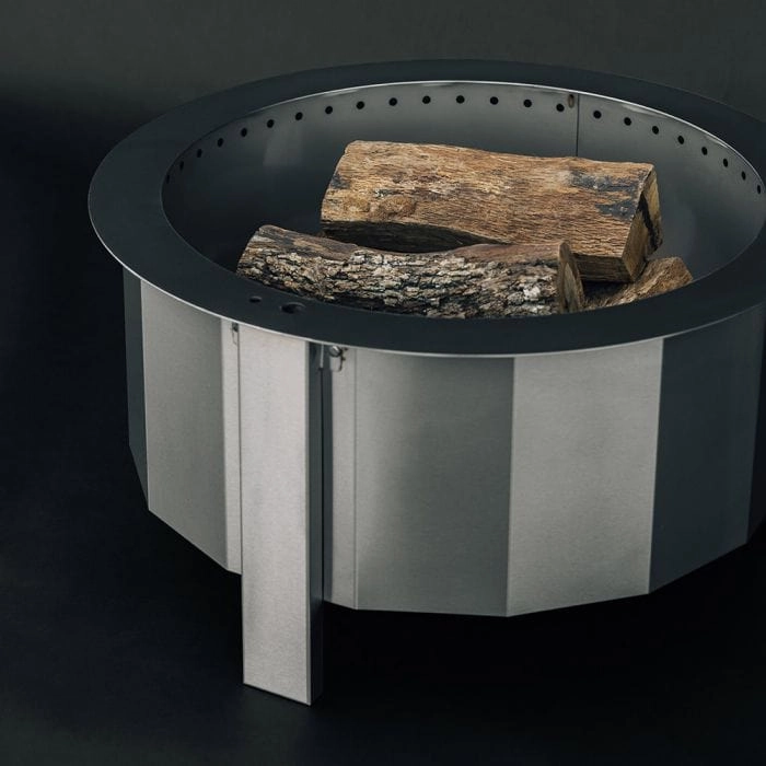 Firegear Lume Multisided Freestanding Non Sear Smokeless 21-inch Wood Burning Fire Pit LUME-MS1