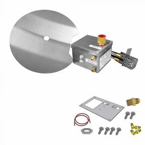 Firegear Multiple Fire Feature All Weather High Capacity Liquid Propane Ignition System FG-AWS30VDC-HC-K-PFireproof mat for under fire pit
