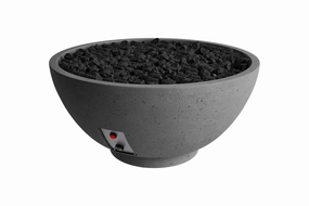 Firegear Sanctuary 3 Fire Pit Bowls SAN3-26DBSTPSIportable outdoor fire pit with lid
