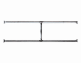 Firegear Stainless Steel 69-inch H Burner FG-H-6910SSFireproof mat for under fire pit