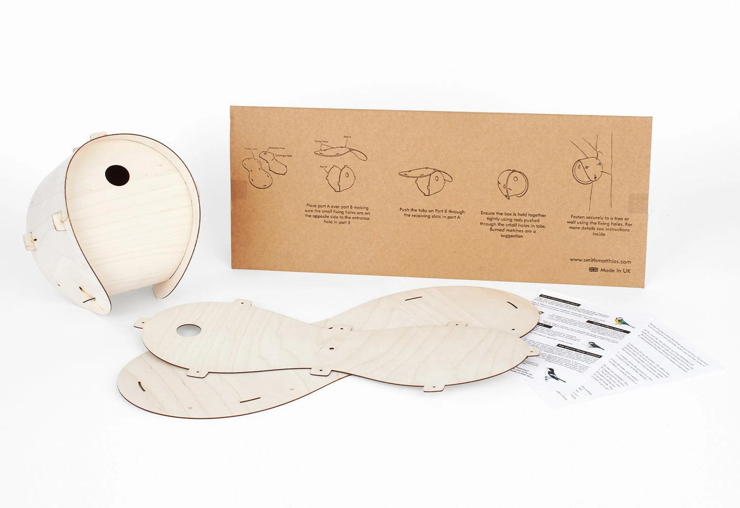 Flat Pack Bird House