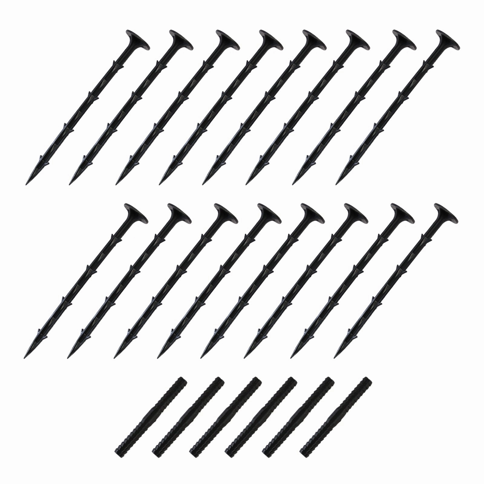 Flexible Lawn Edging Black 1.2m x 26