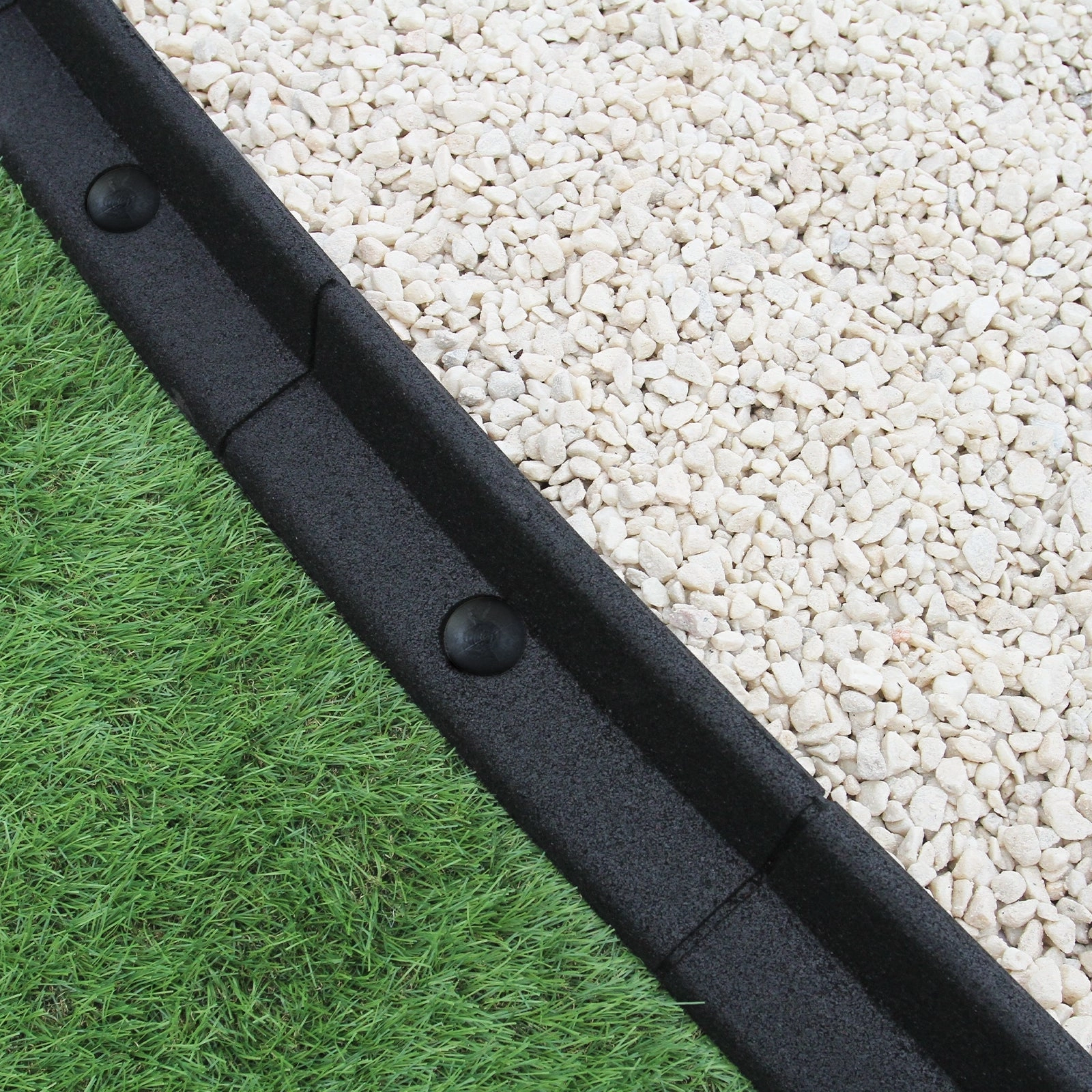 Flexible Lawn Edging Black 1.2m x 46 extra large ceramic garden planters