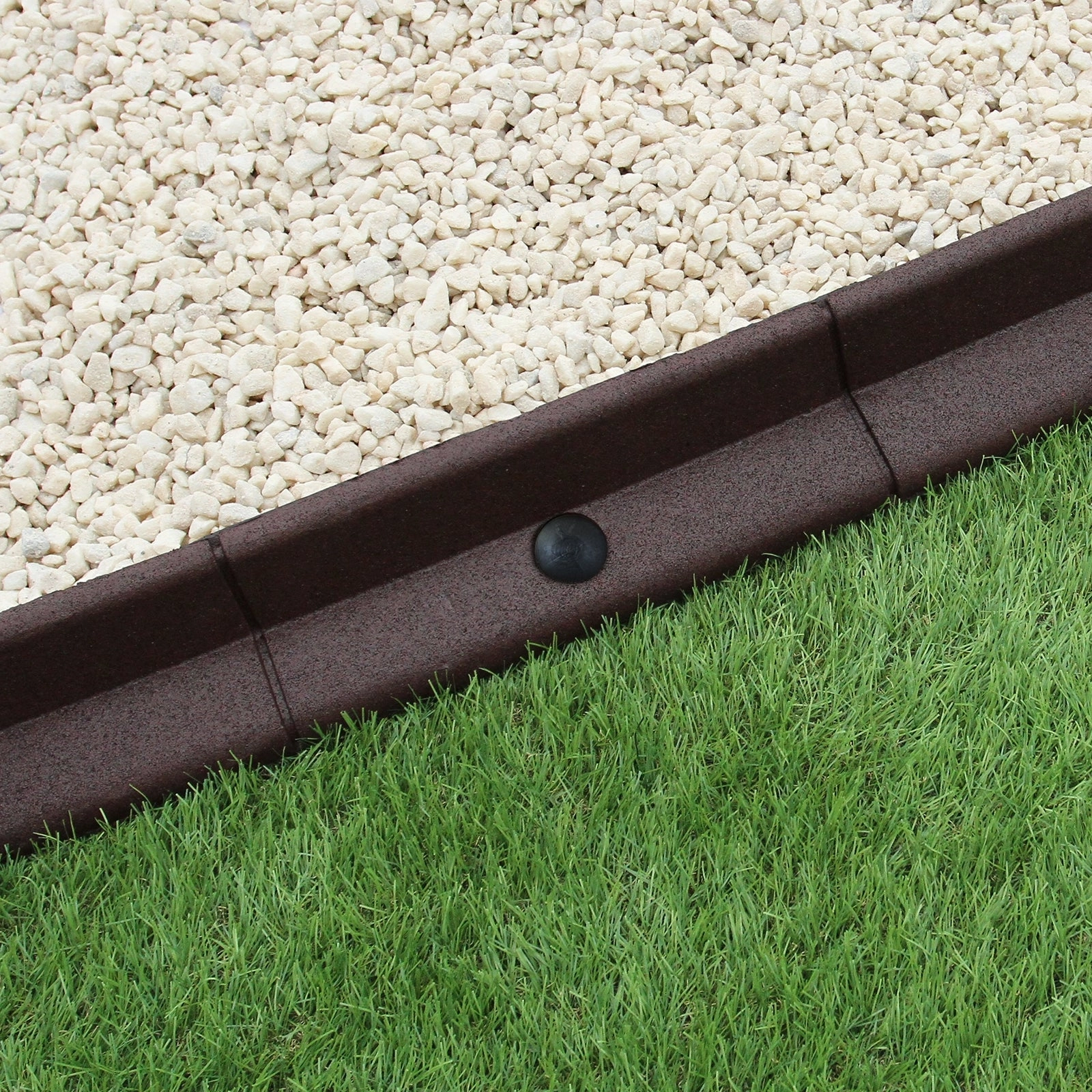 Flexible Lawn Edging Brown 1.2m x 12 extra large ceramic garden planters
