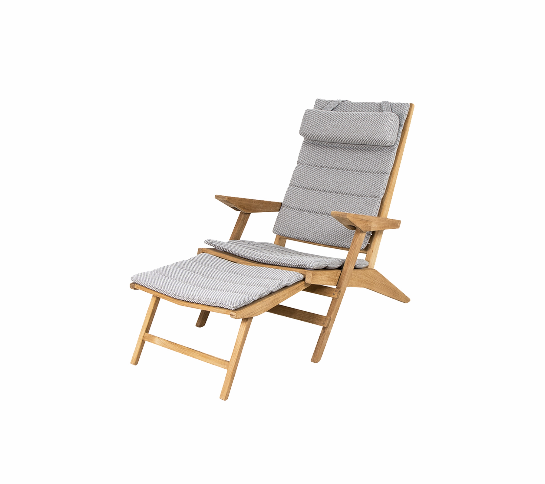 Flip deck chairfoldable outdoor chair for camping or patio