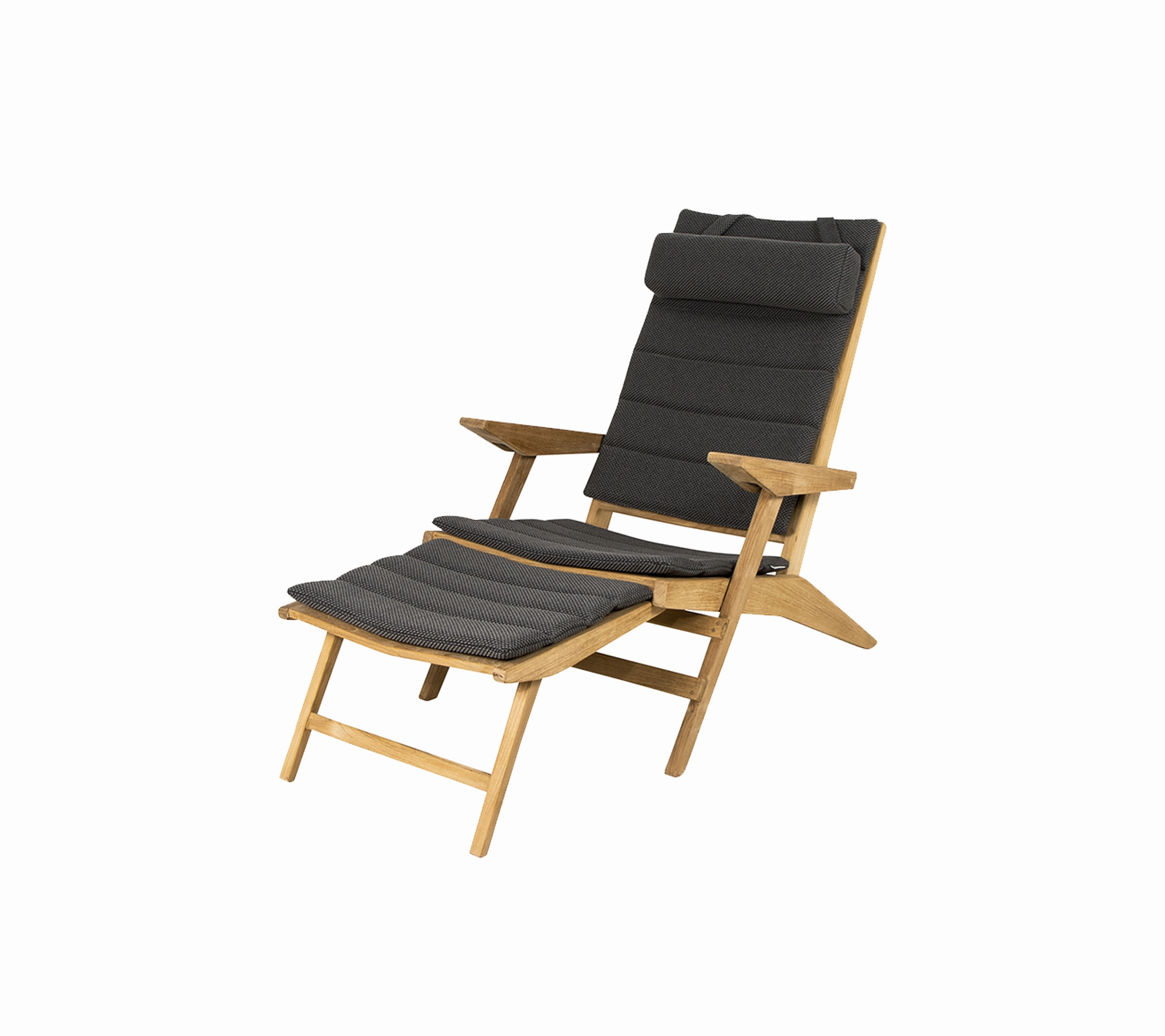 Flip deck chair