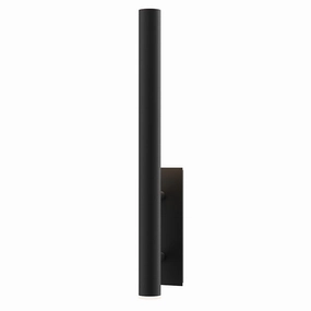 Flue LED Wall Sconce Textured BlackOutdoor wall sconces with motion sensor