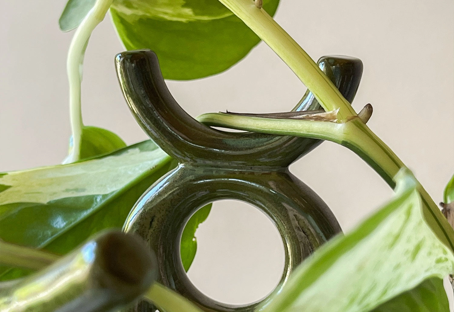 Folk Oni Plant Stake