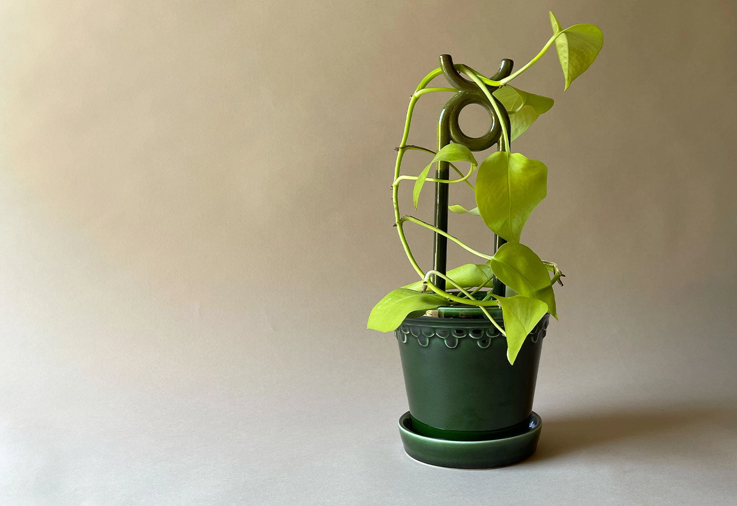 Folk Oni Plant Stake