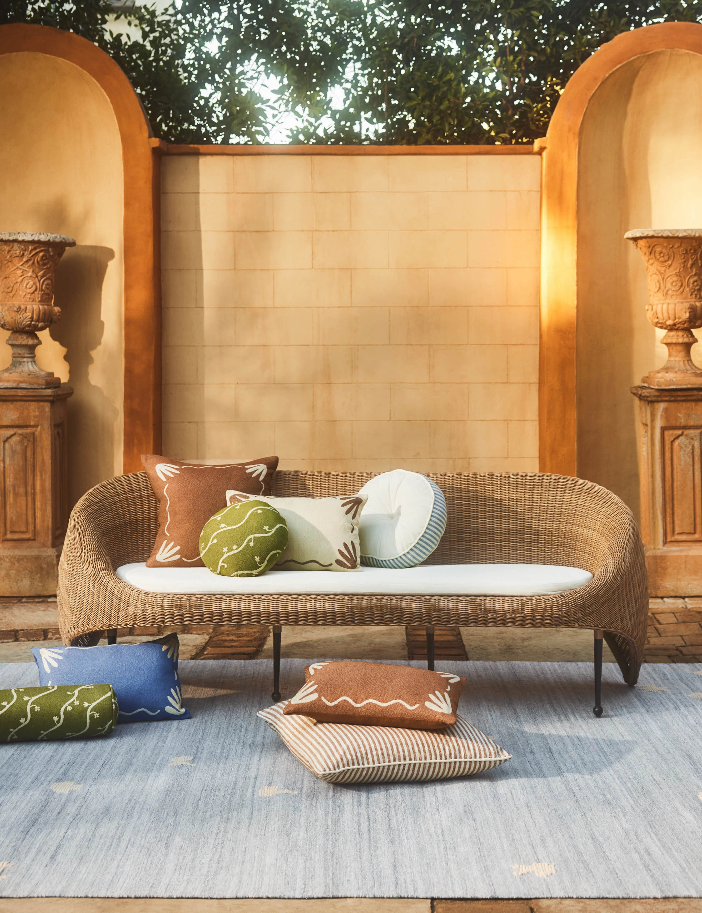 Forest Indoor / Outdoor Rug by Sarah Sherman Samuelwaterproof outdoor patio rug