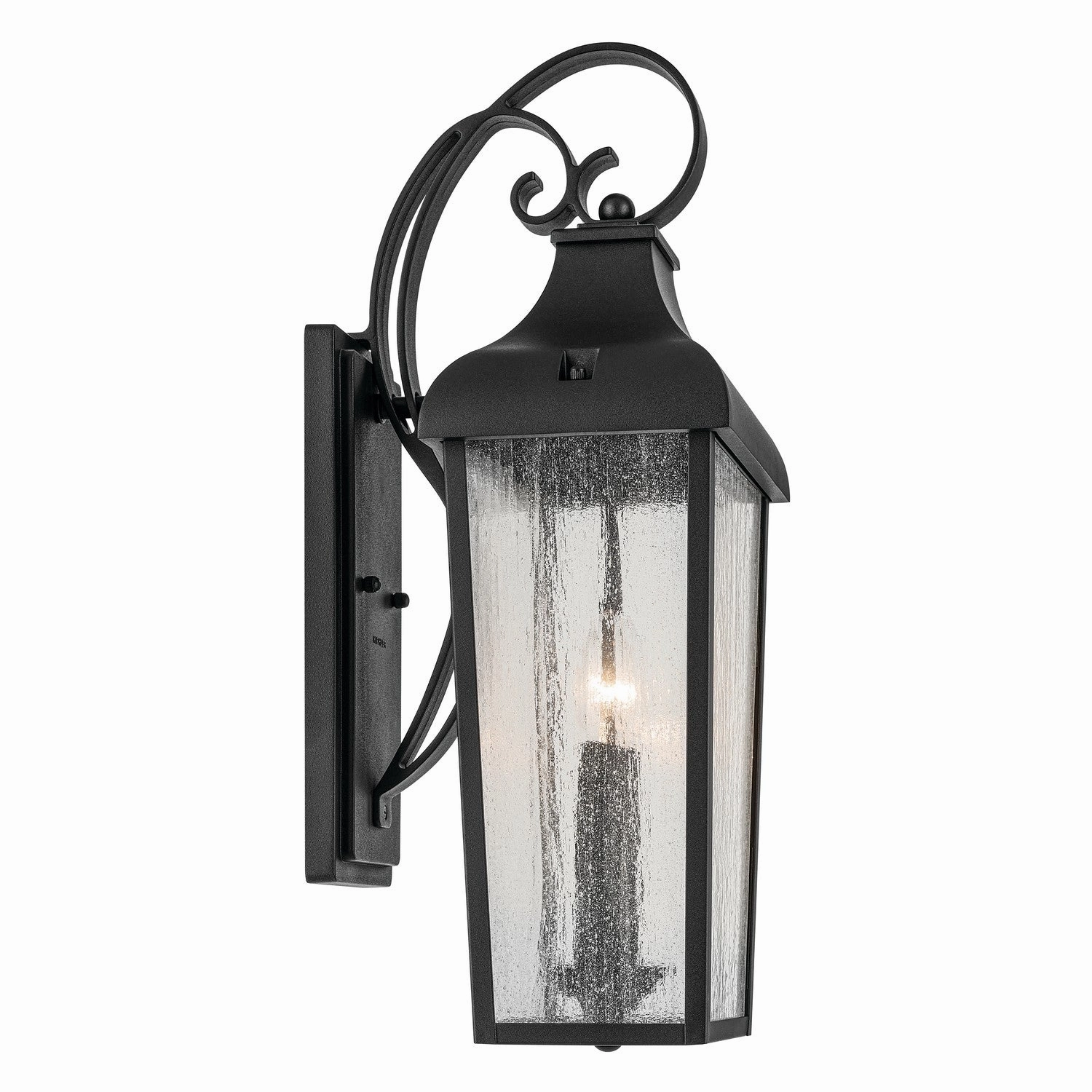 Forestdale Two Light Outdoor Wall Mount Textured Black