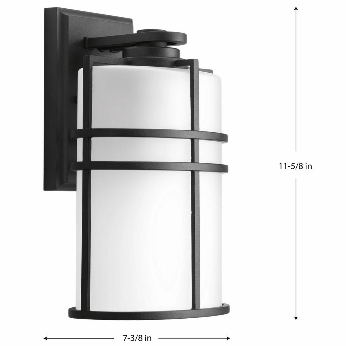 Format One Light Wall Lantern Black